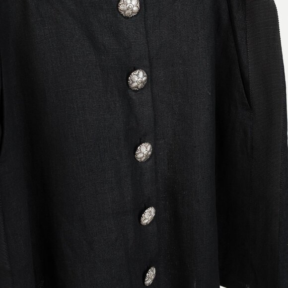 The Kooples Linen Button Down Skirt - Picture 6 of 10